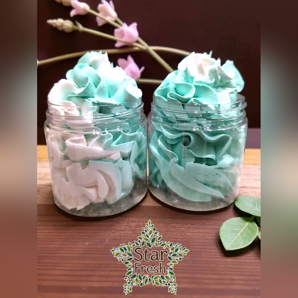 BUY NOW- 4oz (1)Whipped Shaving Soap - Pink, Green, Yellow - Picture 6 of 10